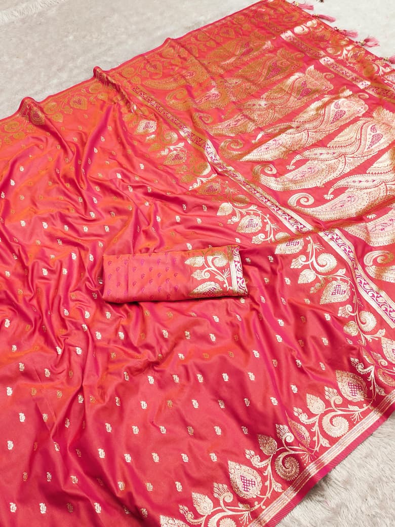 Shade of Love Banarasi Silk Saree