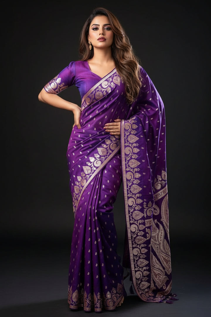 Shade of Love Banarasi Silk Saree