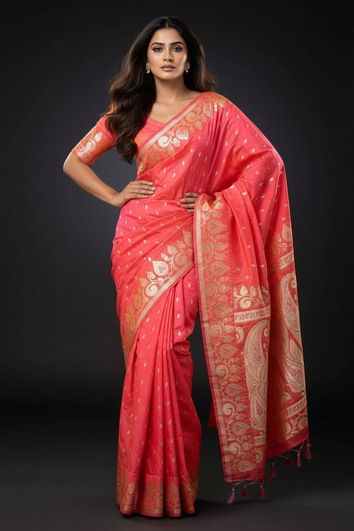 Shade of Love Banarasi Silk Saree