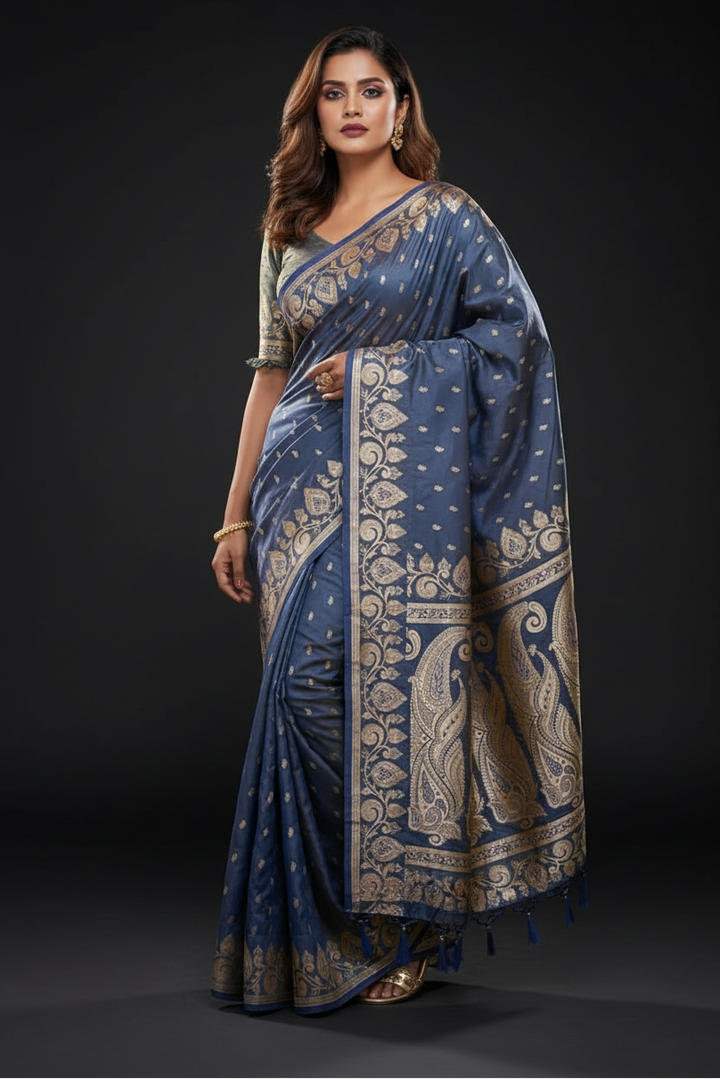 Shade of Love Banarasi Silk Saree