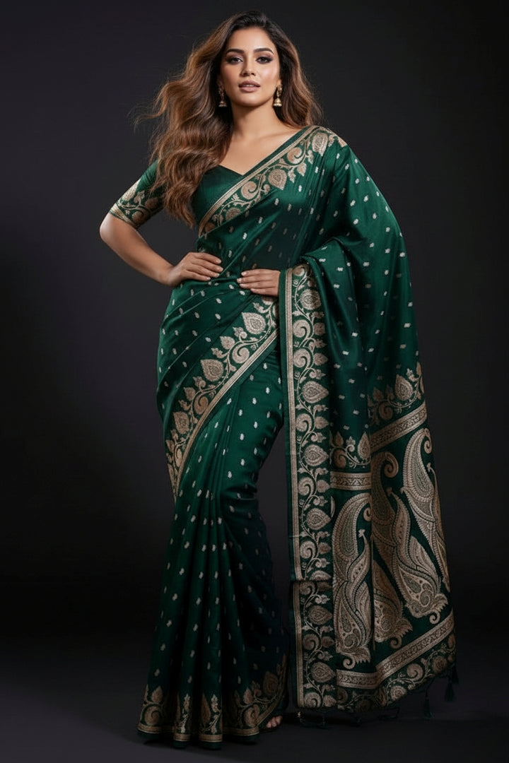 Shade of Love Banarasi Silk Saree