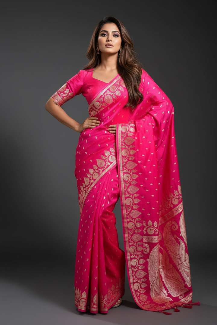 Shade of Love Banarasi Silk Saree