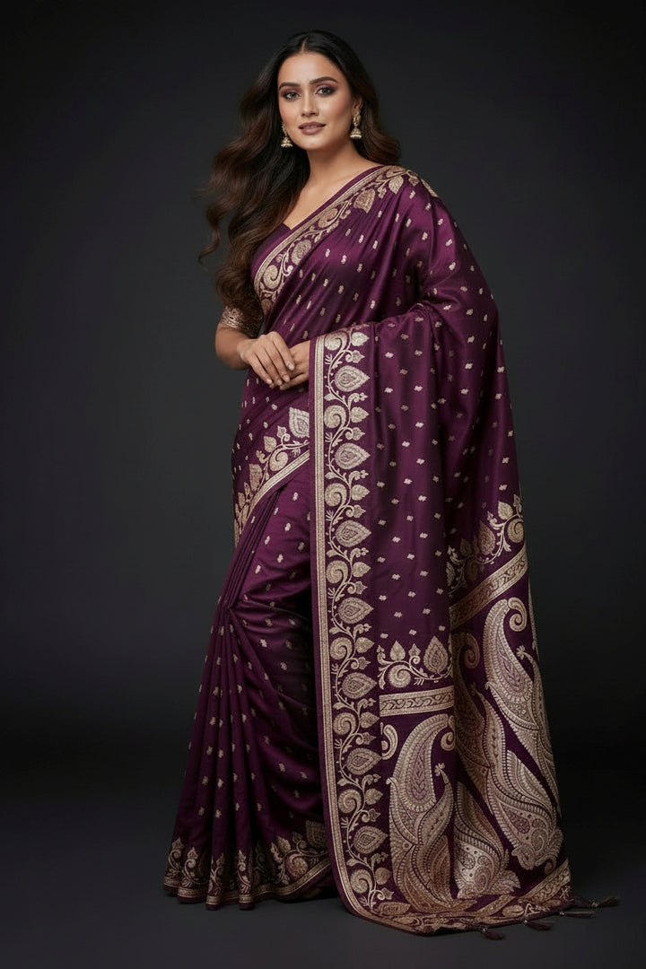 Shade of Love Banarasi Silk Saree