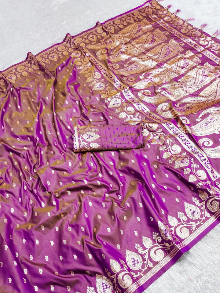 Shade of Love Banarasi Silk Saree