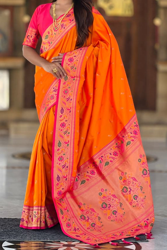 Dreaming Soul Paithani Silk Saree