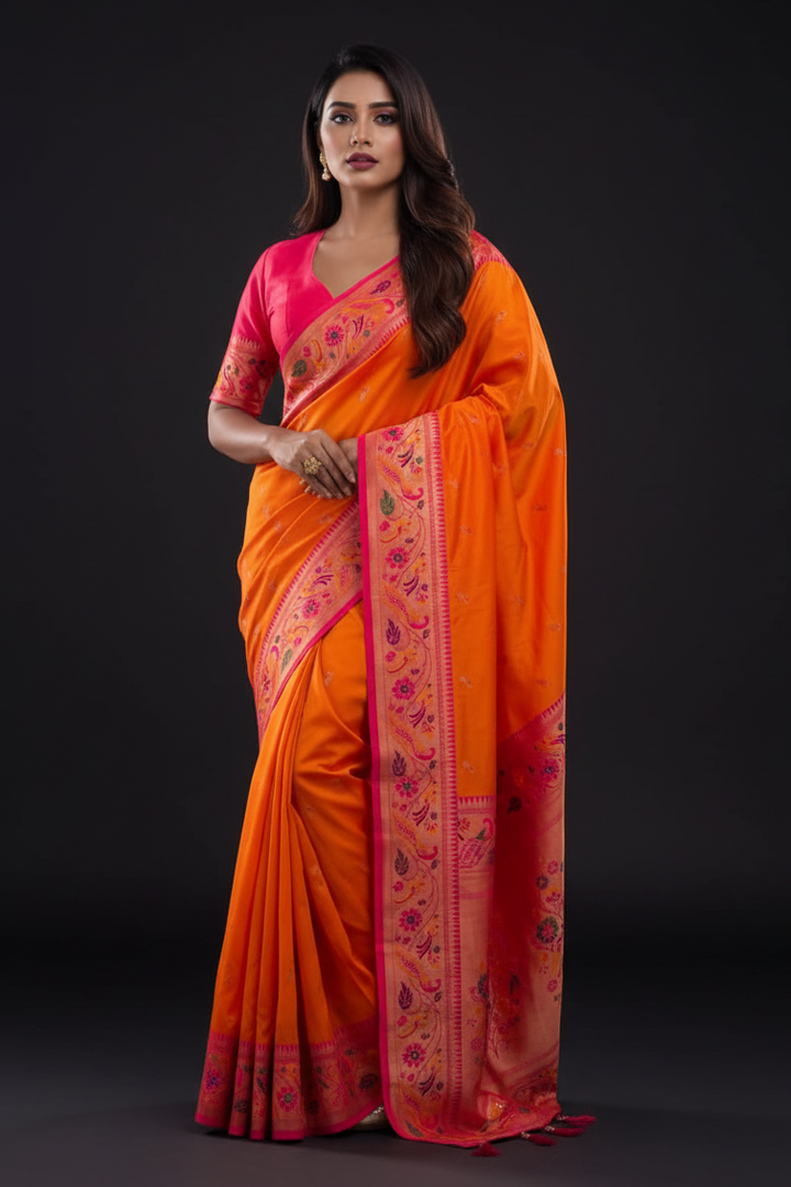 Dreaming Soul Paithani Silk Saree
