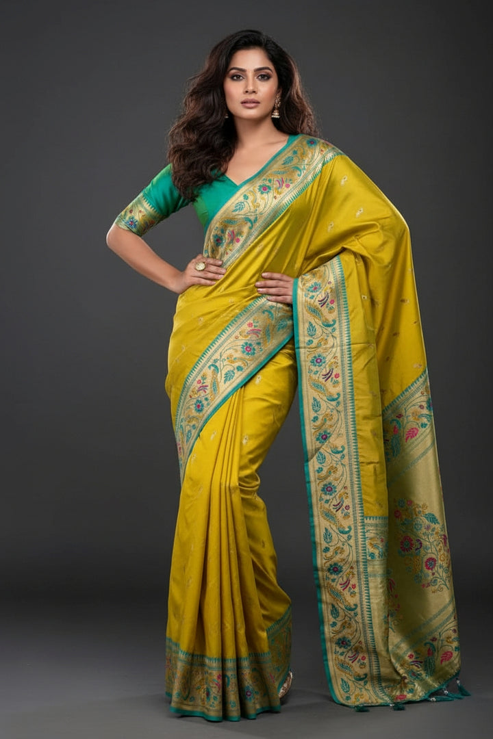 Dreaming Soul Paithani Silk Saree