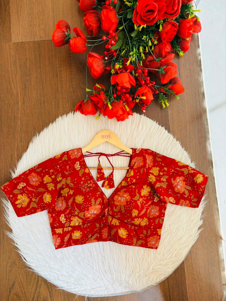 Forever Things-V Neck Cotton Blouse