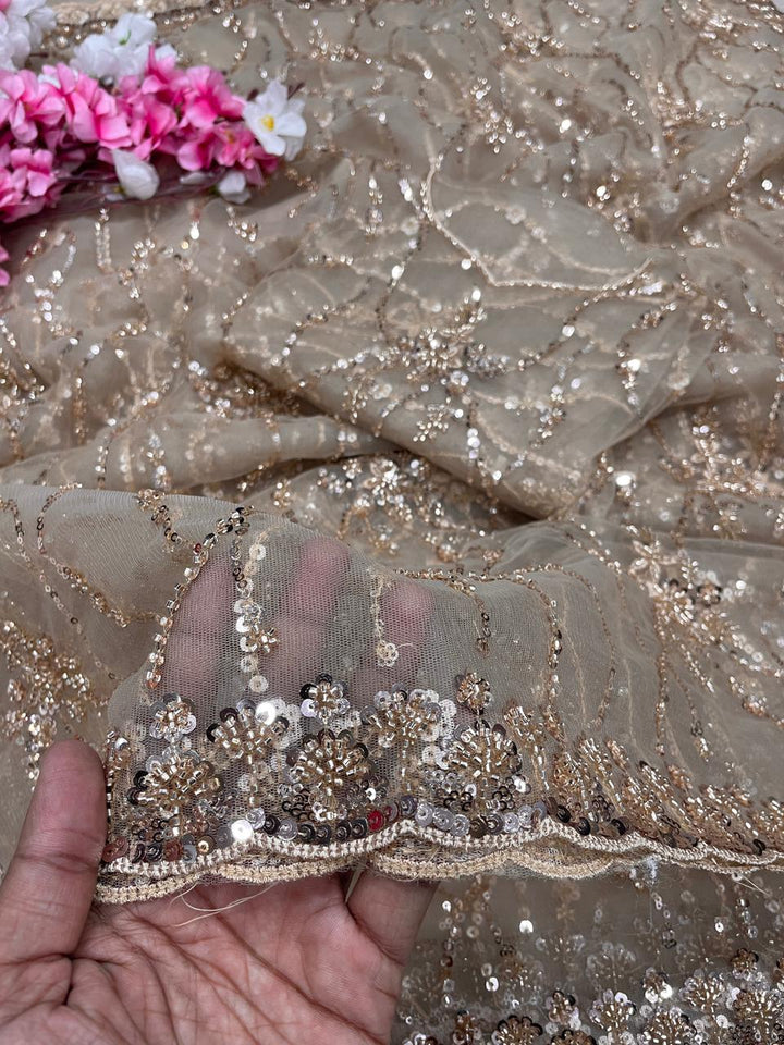 Shine in Silence fancy Silk Saree