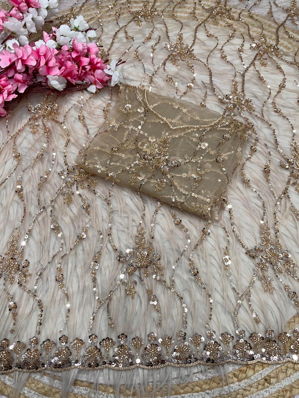 Shine in Silence fancy Silk Saree