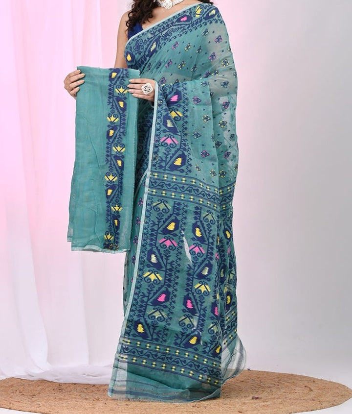 Sudarshana Dhakai Jamdani Saree