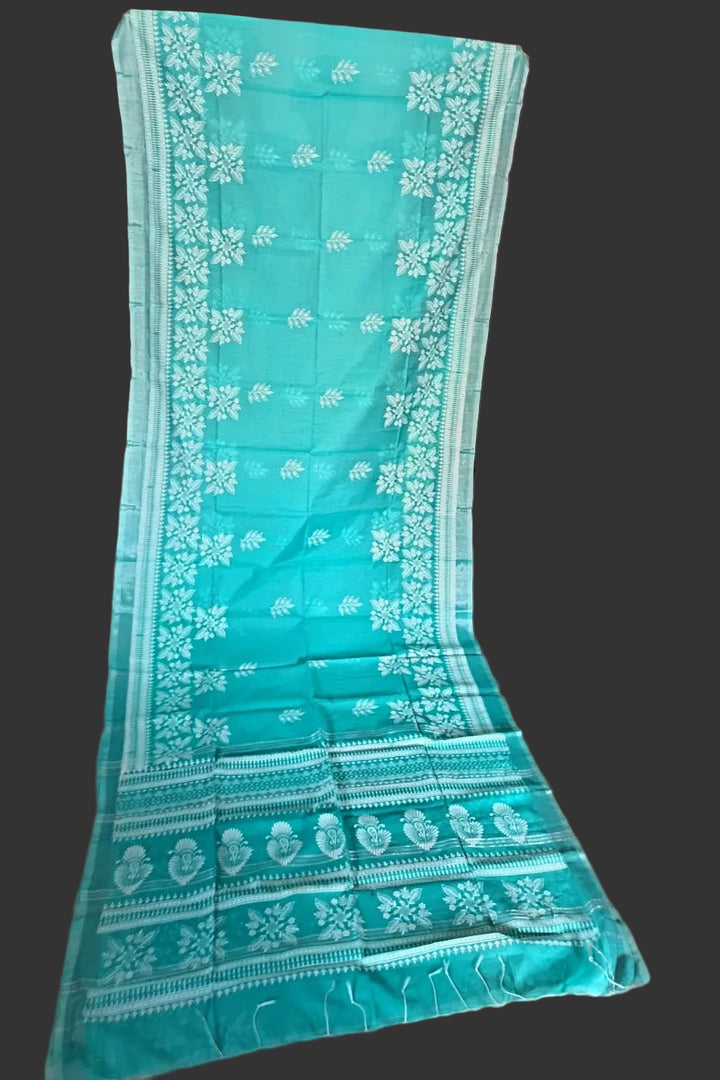 Tulir Tan Cotton Silk Saree