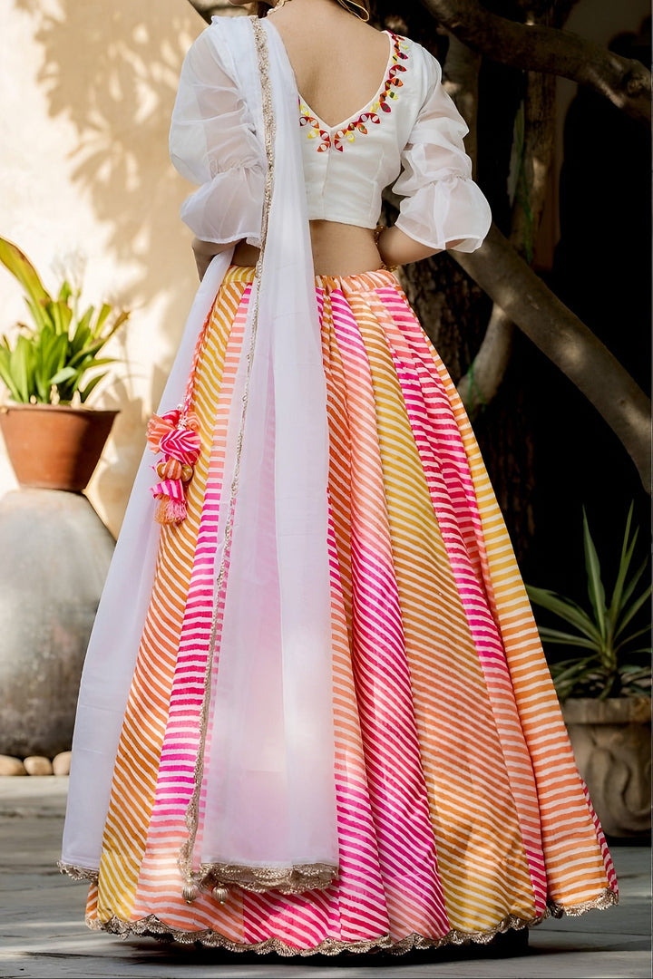 Rosy Riwaaz Art Silk Lehenga