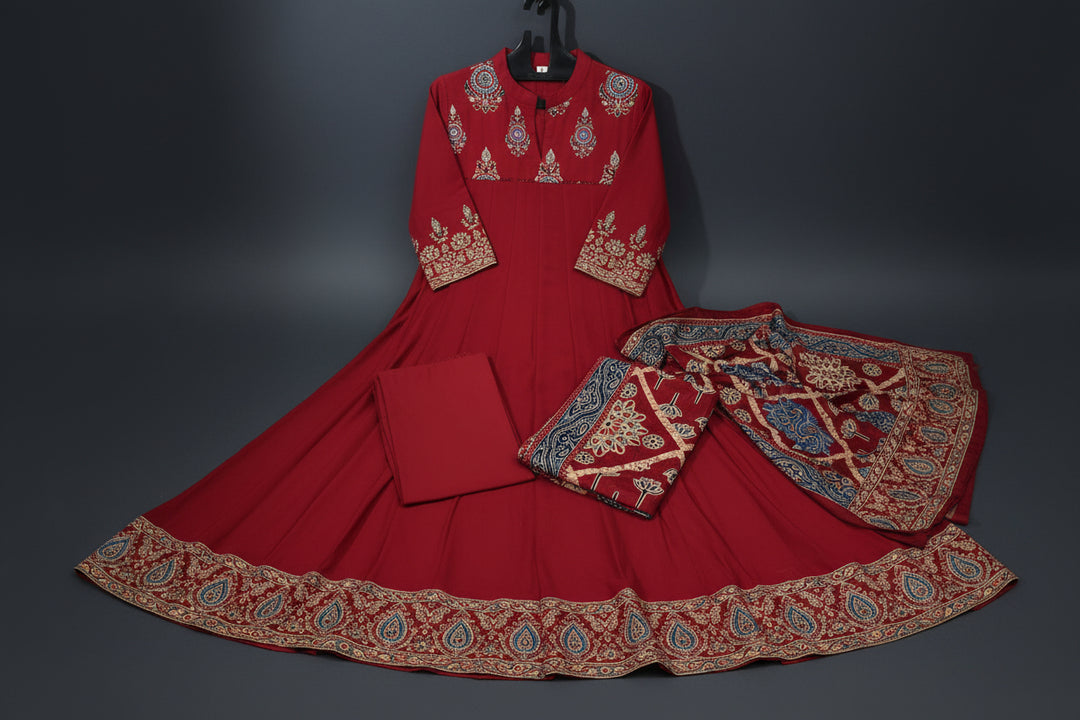 Suhani Swirl - Printed Cotton Kurti Set