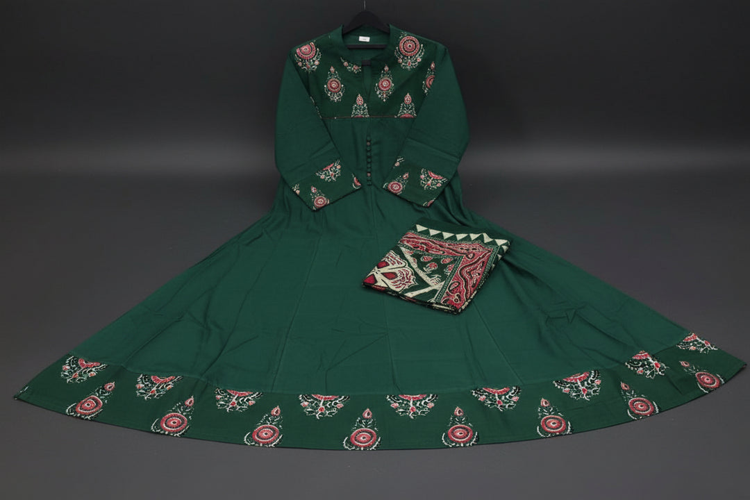 Suhani Swirl - Printed Cotton Kurti Set