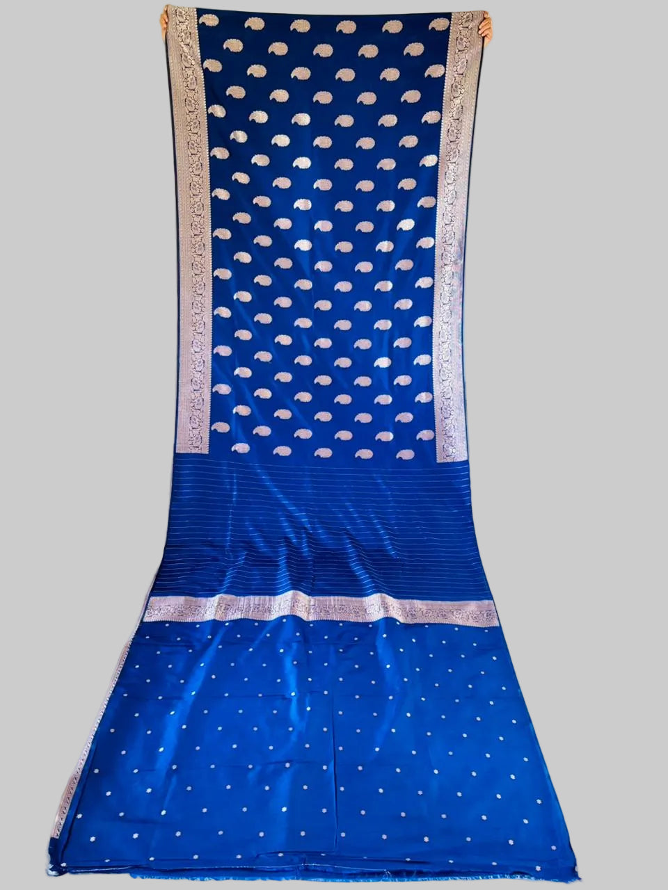Drizzle Of Grace Gajji Silk Saree