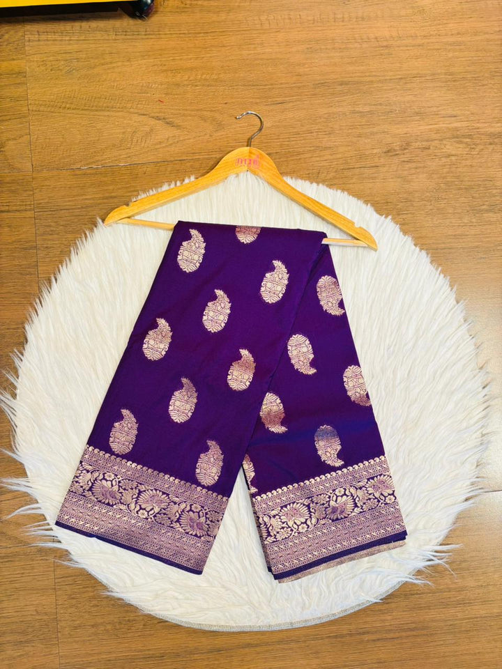 Drizzle Of Grace Gajji Silk Saree