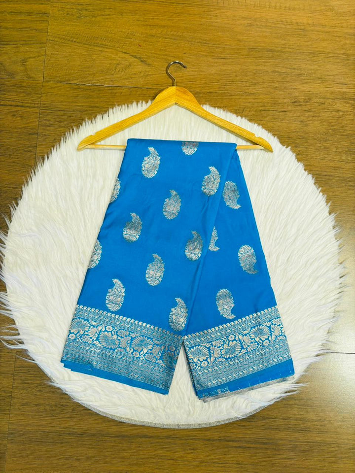 Drizzle Of Grace Gajji Silk Saree