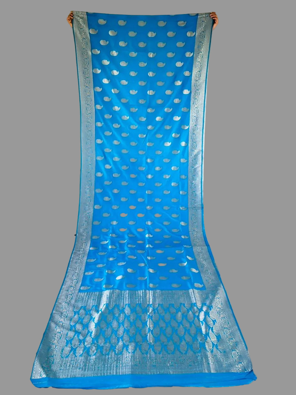 Drizzle Of Grace Gajji Silk Saree