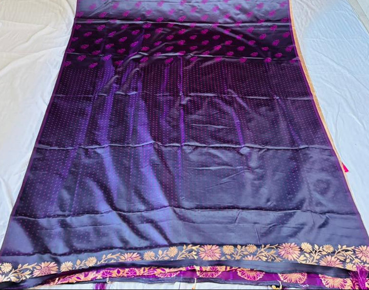 Flowy Magic (Satin Silk Saree)