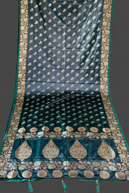 Flowy Magic (Satin Silk Saree)