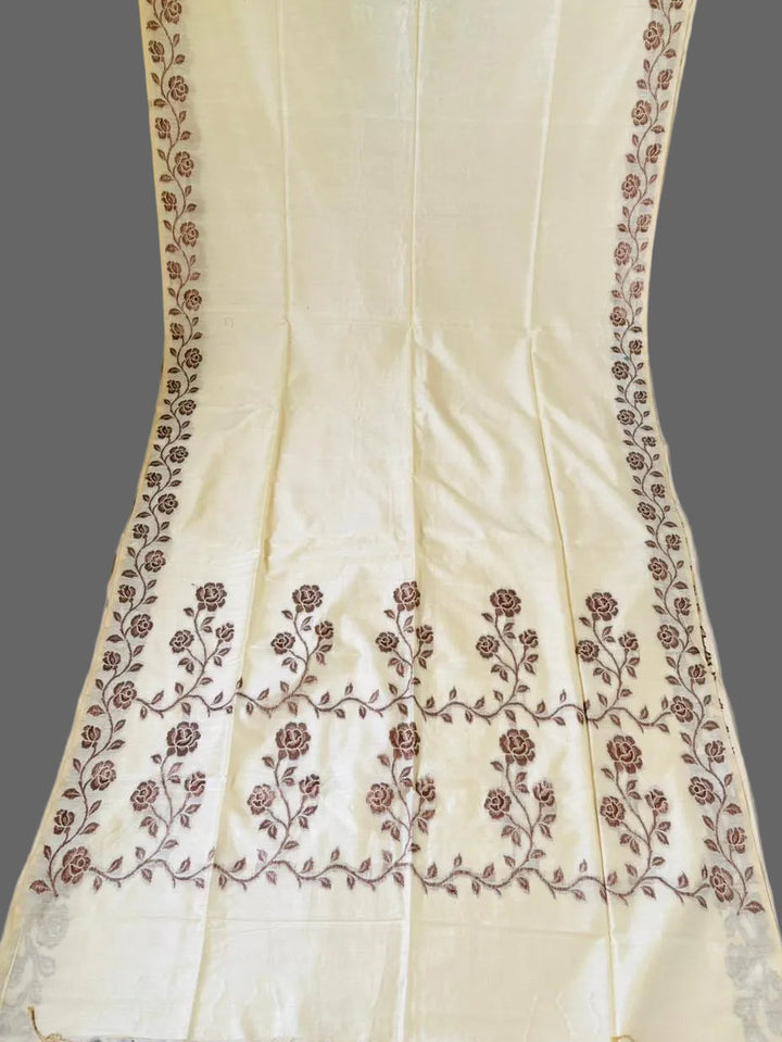 kotha koli Semi Tussar Silk Saree