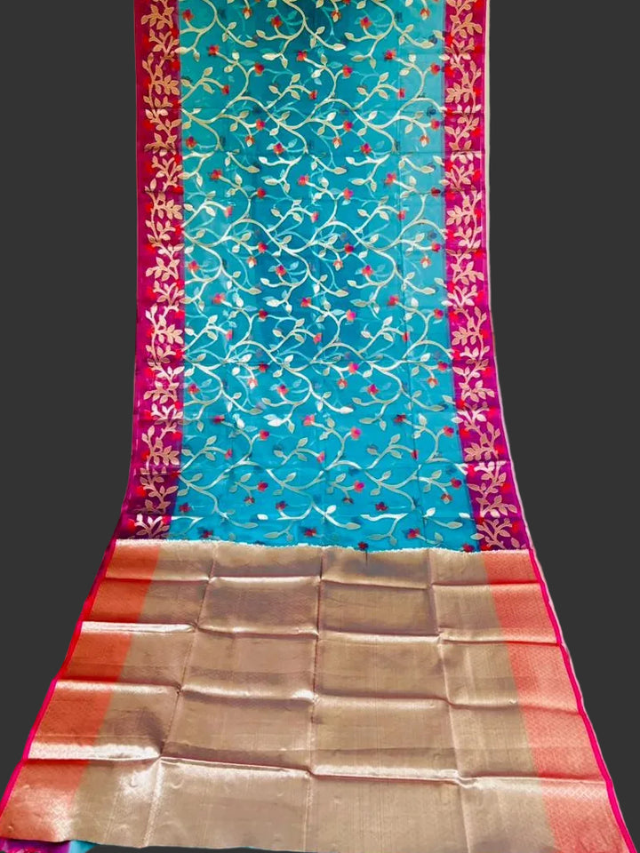 Divine Essence Muslin Jamdani Saree