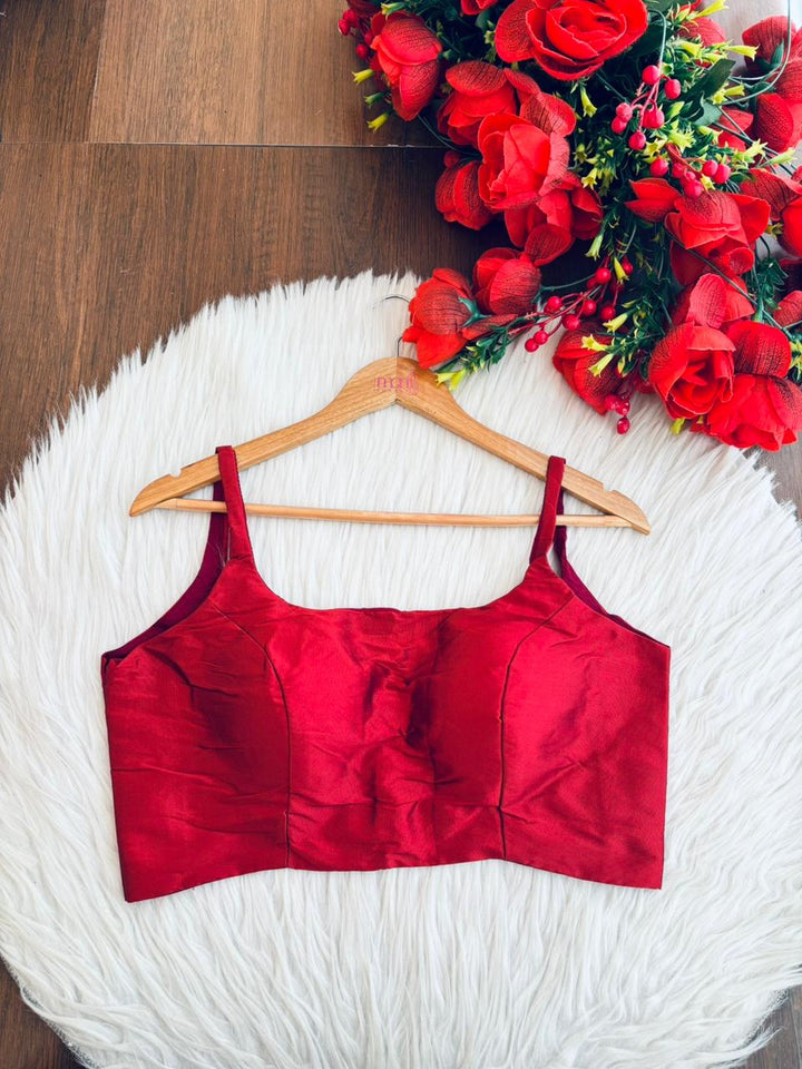 The Bonedi Baddie - Solid Fancy Designer Blouse