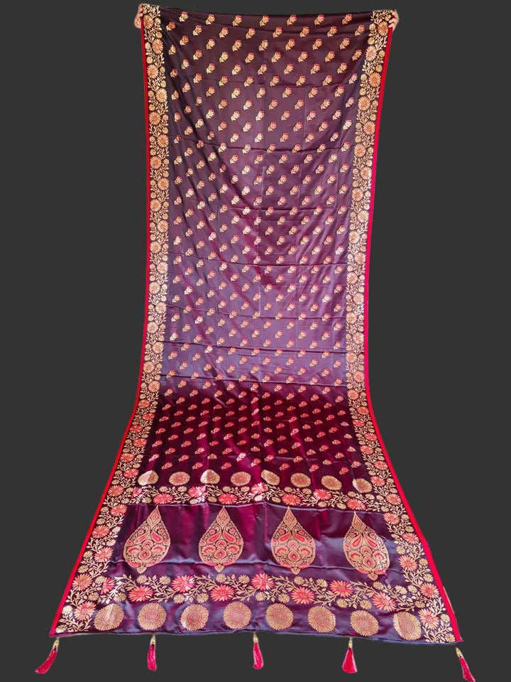 Flowy Magic (Satin Silk Saree)