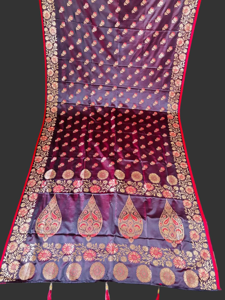 Flowy Magic (Satin Silk Saree)