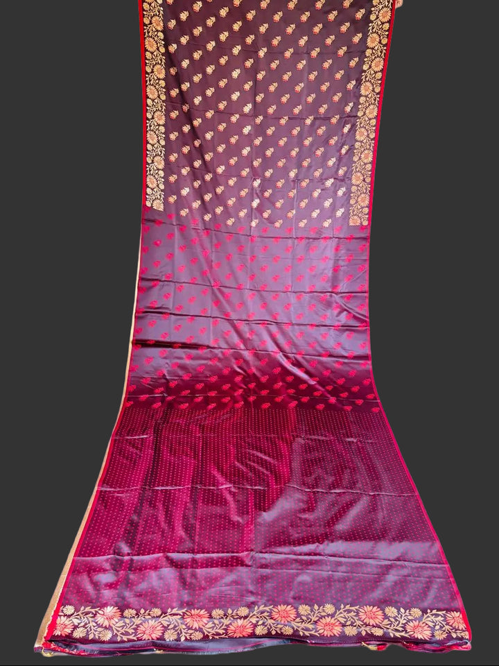 Flowy Magic (Satin Silk Saree)