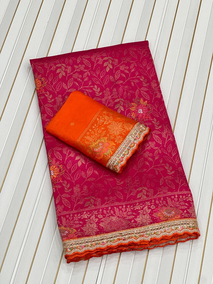A Touch of Moonlight Dolla Silk Saree
