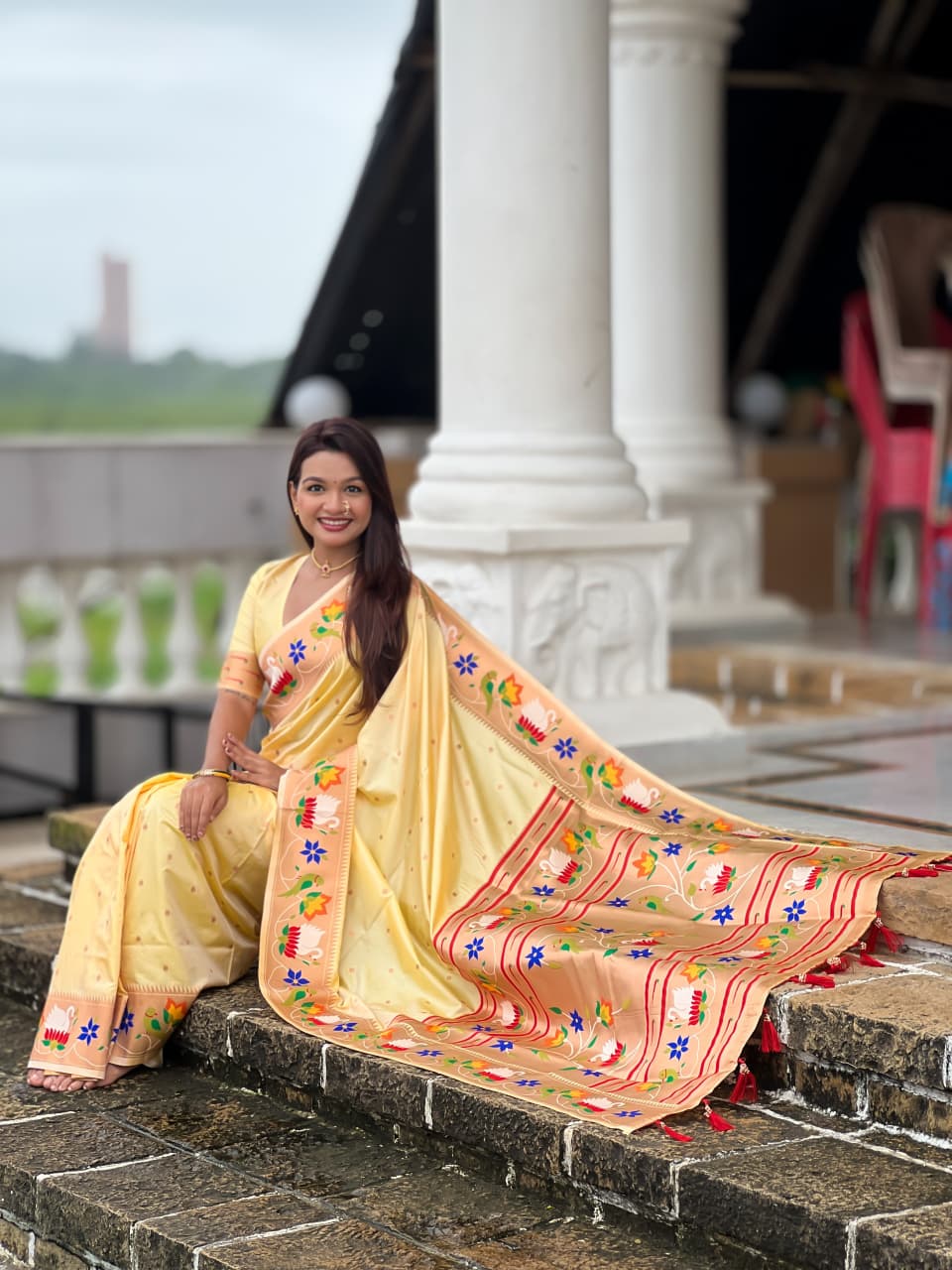 Mumbai Mood Sarees(Paithani Silk)