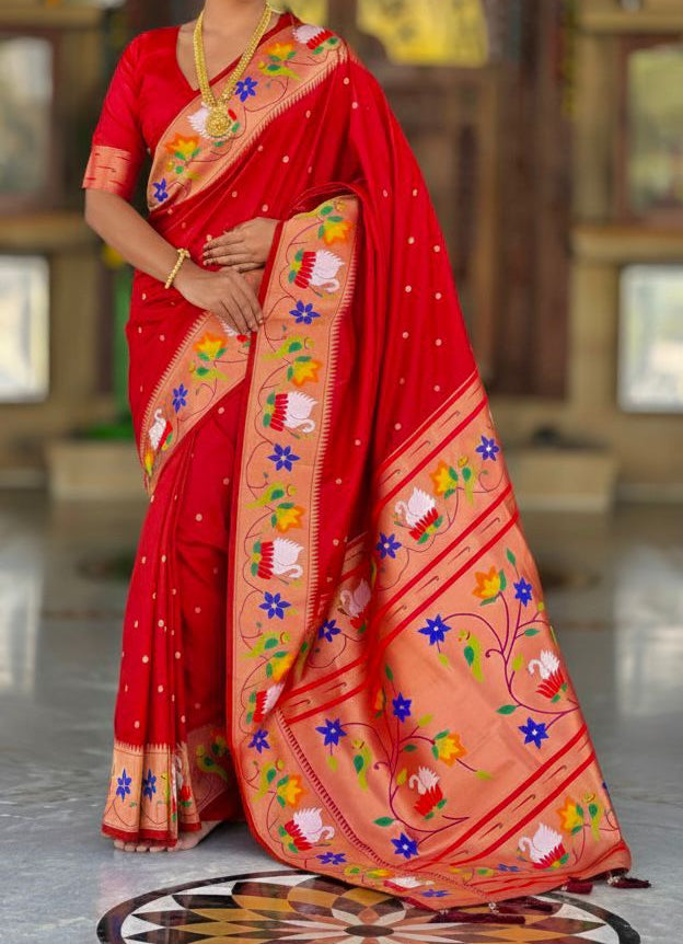 Mumbai Mood Sarees(Paithani Silk)