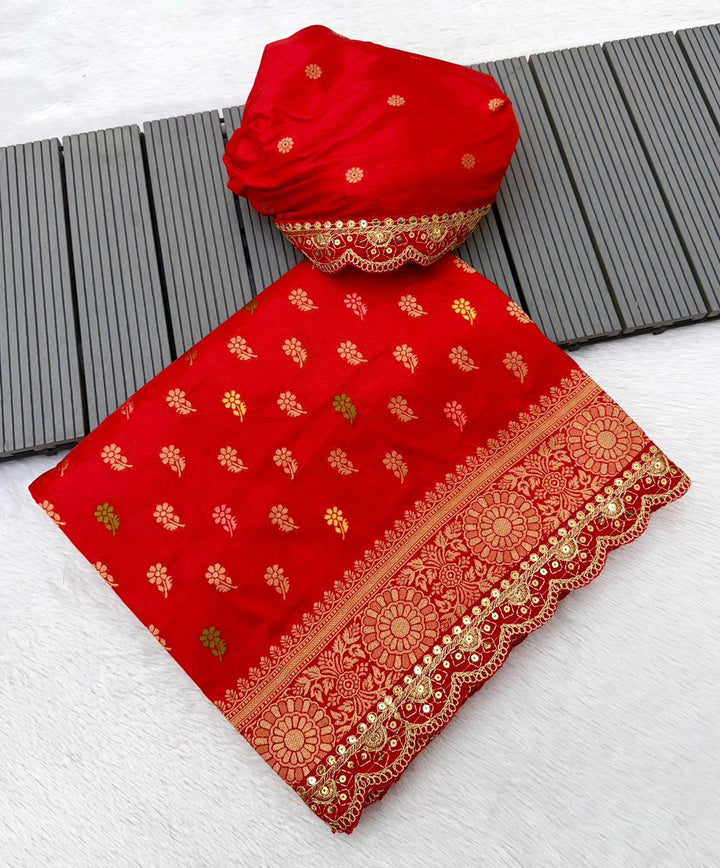 Springs Shade Khaddi Dolla Silk Saree