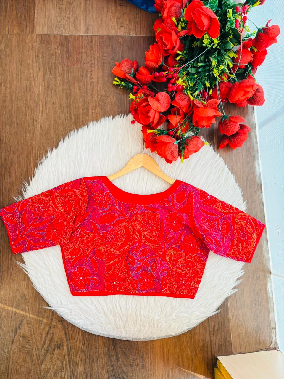 Own Way-Reverse Thread  Blouse