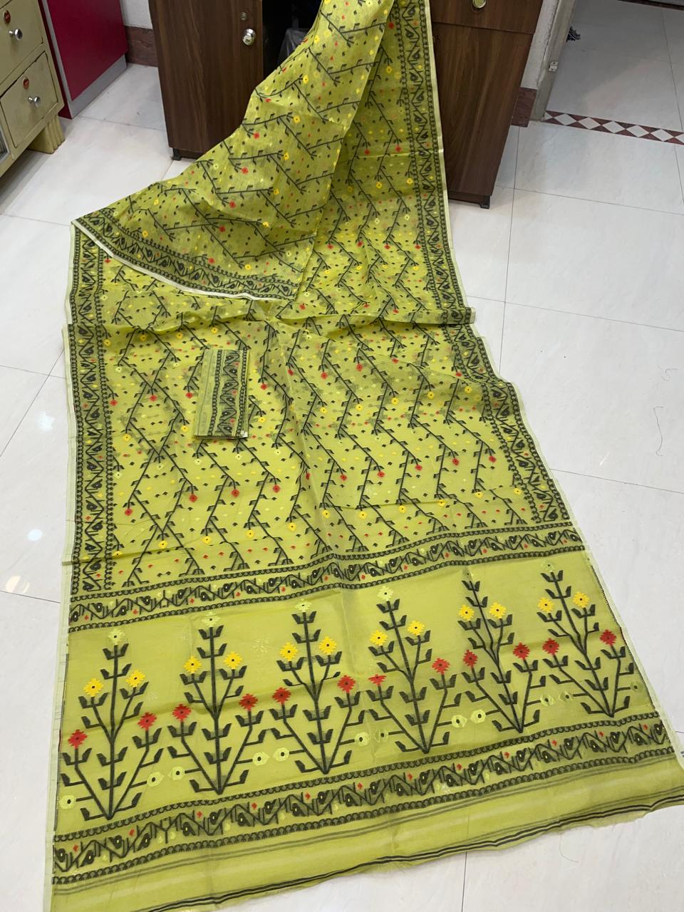 Chandraboli Jamdani Saree