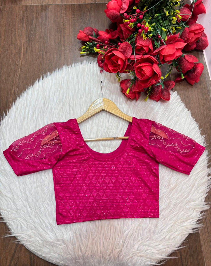 Hug Me Fit Stretchable Knitted Blouse