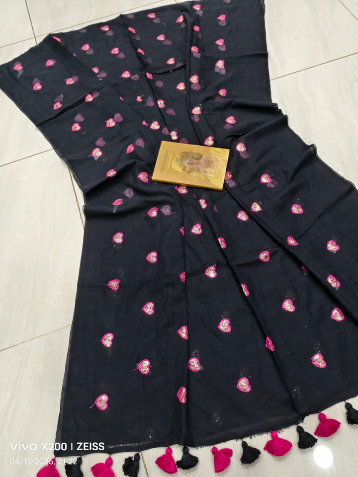 Anuragini Mul Cotton Saree