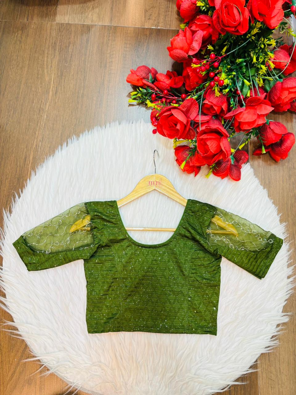 Hug Me Fit Stretchable Knitted Blouse