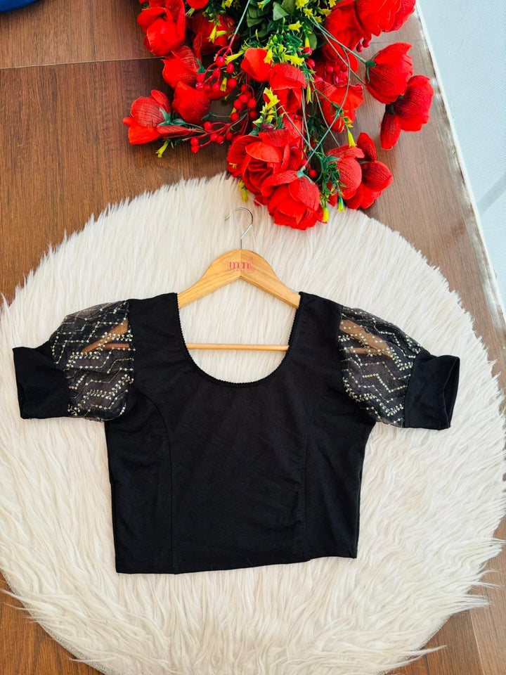 Crafted To Glow-Stretchable Knitted Blouse