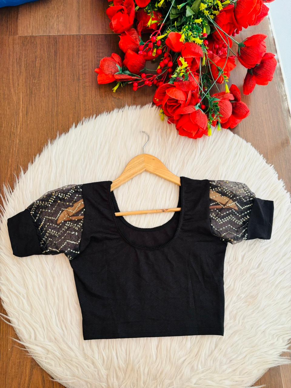 Crafted To Glow-Stretchable Knitted Blouse