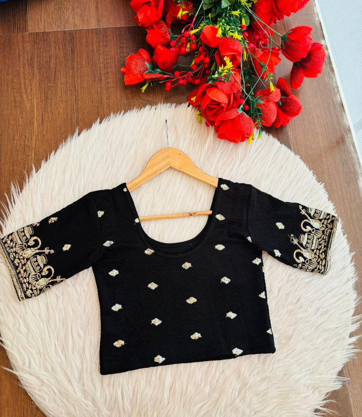 Cool and Crazy Stretchable Knitted Blouse