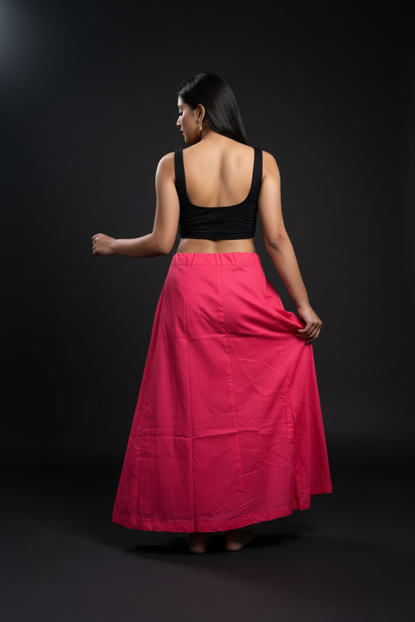 Everyday Wear- Underskirt (Petticoat) Magenta pink
