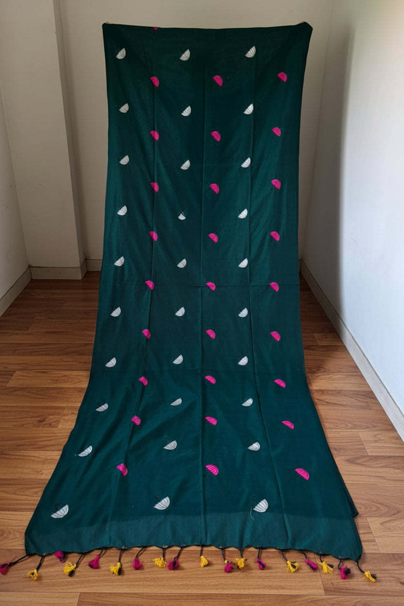 Umbrella Muse Khadi Cotton Saree