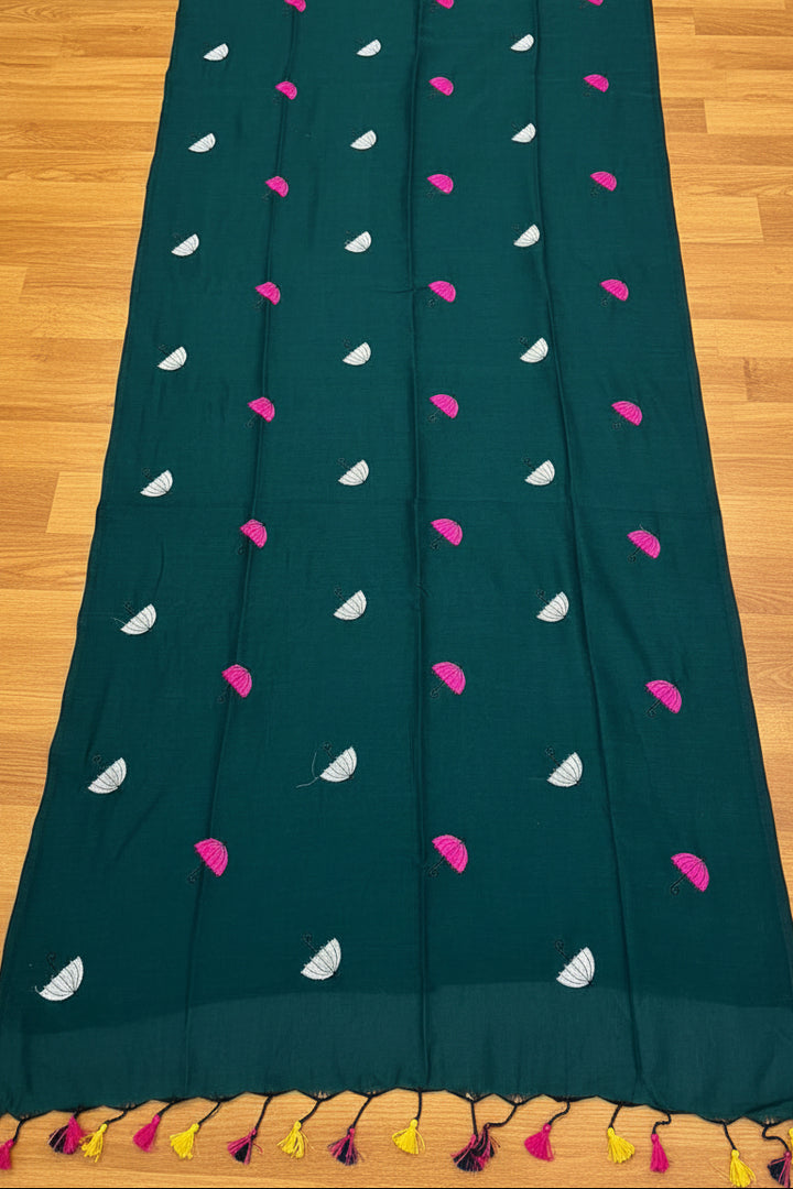 Umbrella Muse Khadi Cotton Saree