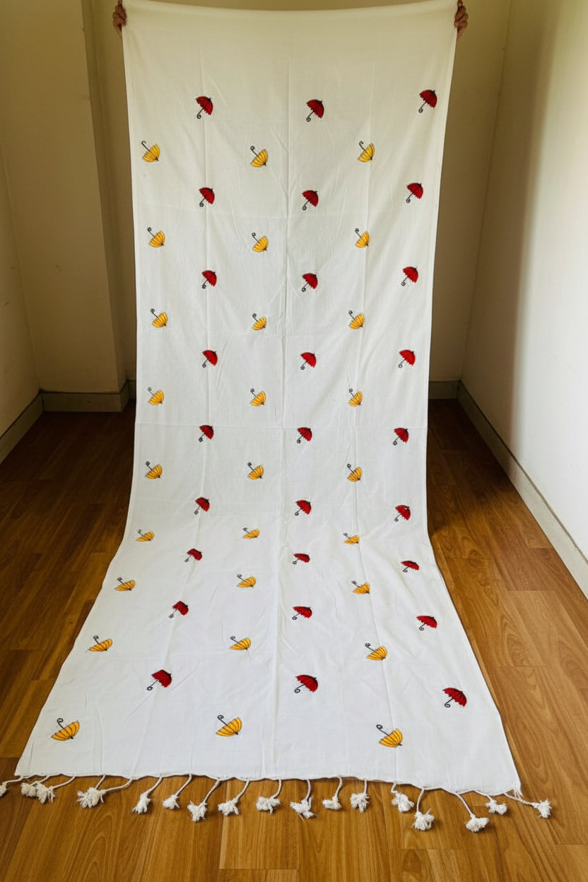 Umbrella Muse Khadi Cotton Saree