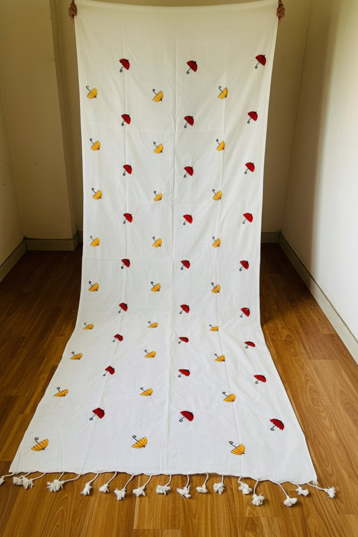 Umbrella Muse Khadi Cotton Saree