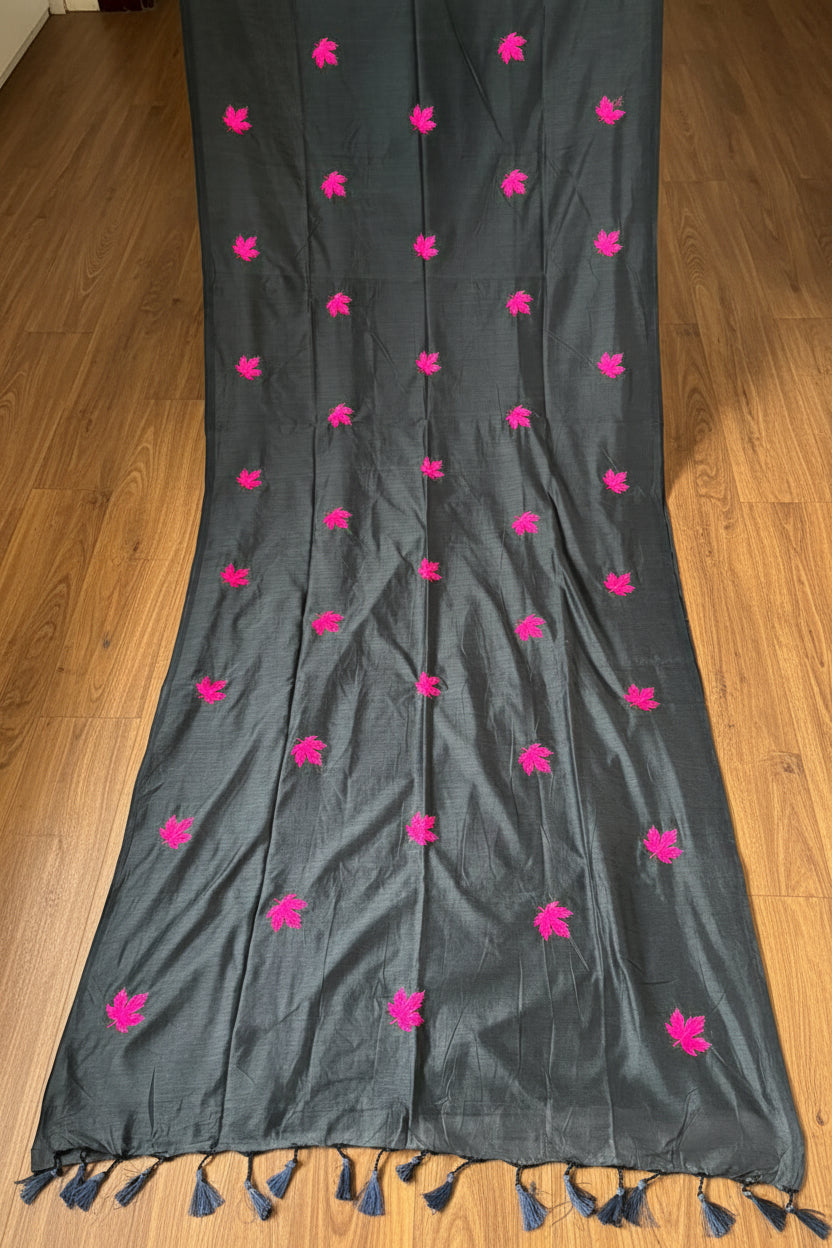 Khudse Mohabbat Khadi Cotton Saree