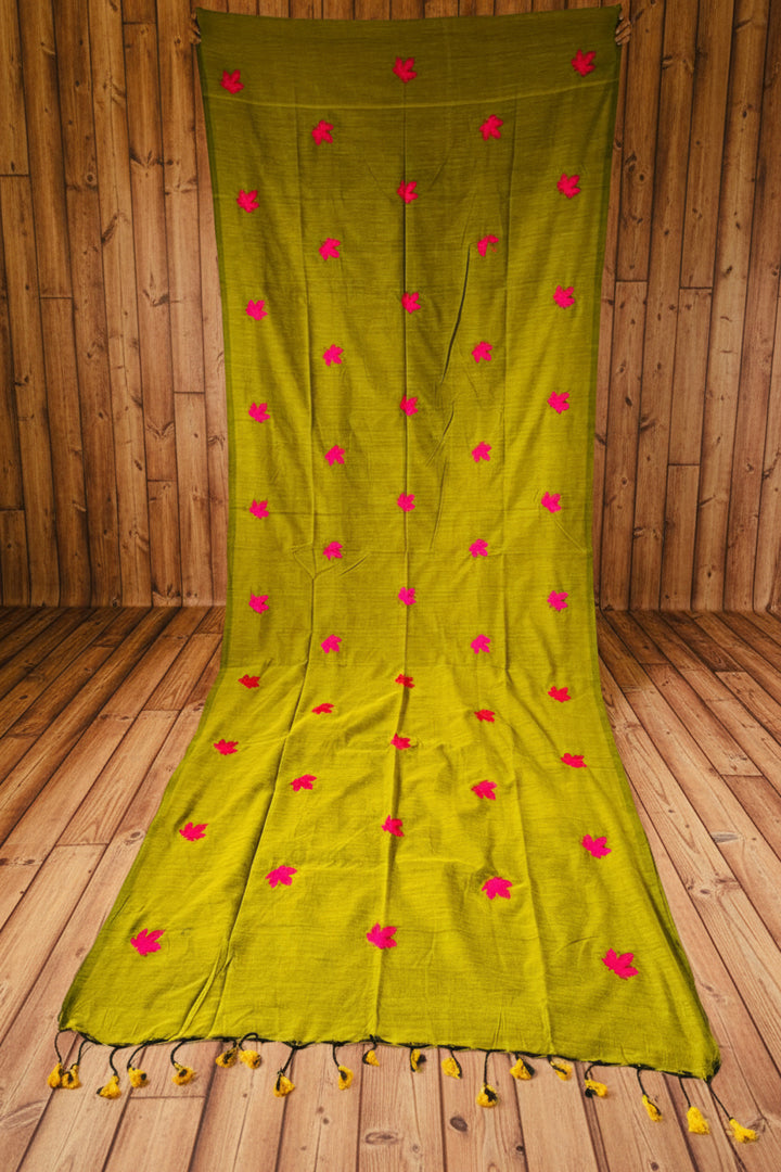 Khudse Mohabbat Khadi Cotton Saree